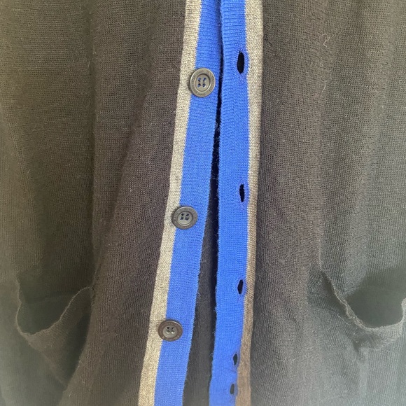 Energie boyfriend thin button down cardigan, medium - Picture 2 of 5